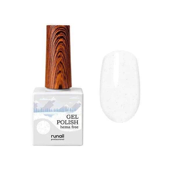 Runail, Гель-лак Gel polish (hema free), 10мл №9886