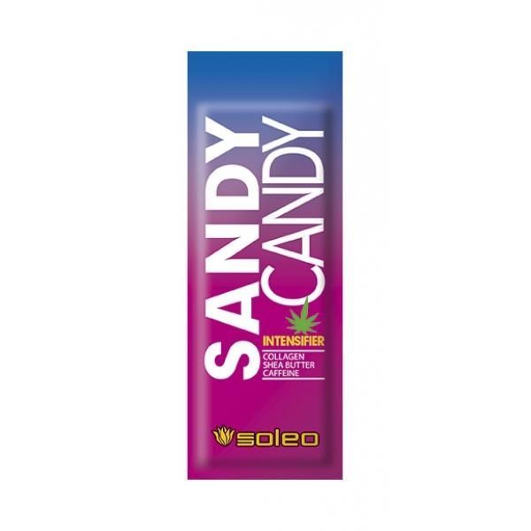 Soleo, Косметика для загара SANDY CANDY Интенсификатор загара с коллагеном и кофеином 15мл