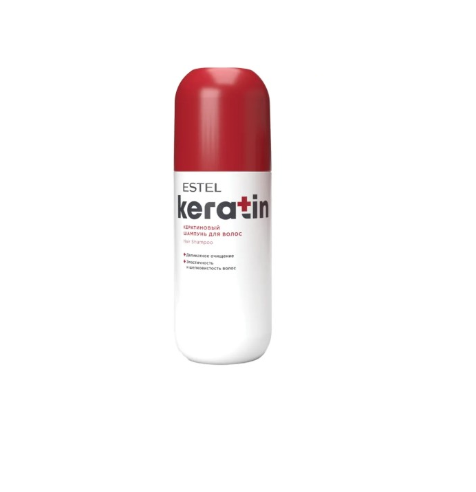 ESTEL, Кератиновый шампунь для волос KERATIN , 400 мл