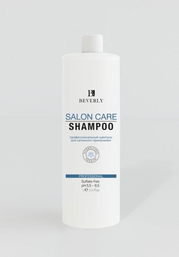 Beverly, Профессиональный шампунь для салонного применения Salon Care Shampoo, 1000мл ЧЗ