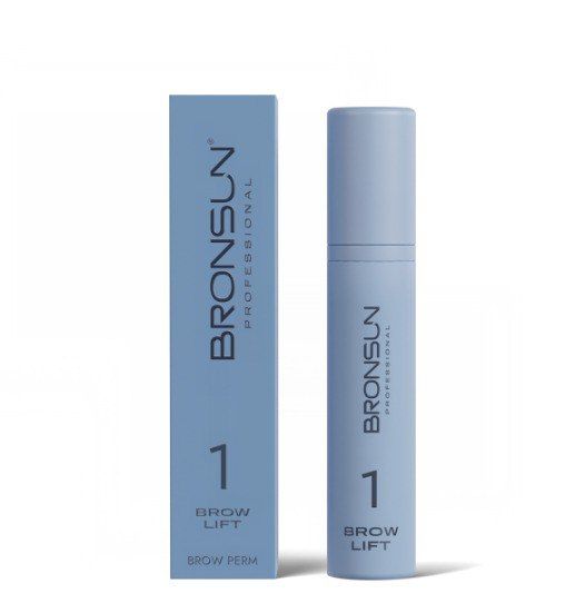 BRONSUN, Состав #1 для долговременной укладки бровей BROW LIFT, 10 мл