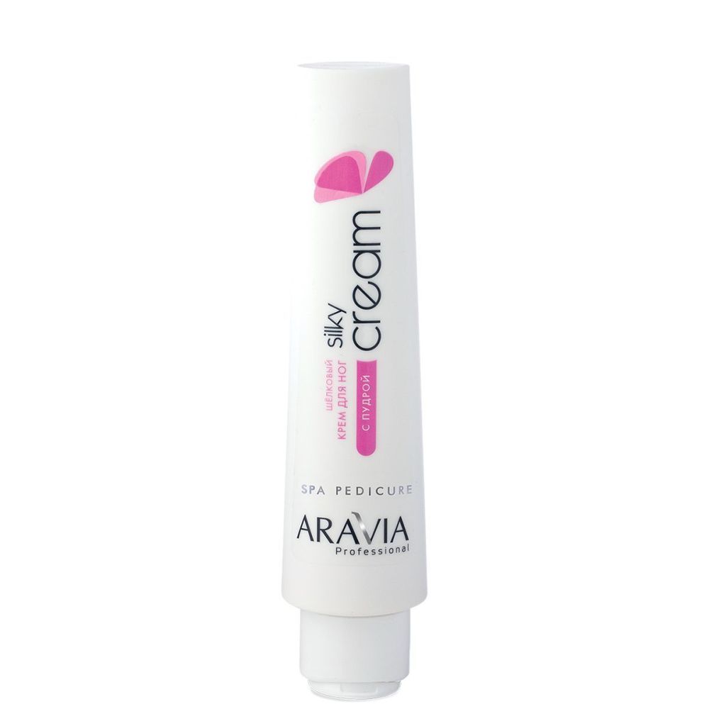 ARAVIA Professional 4034, Шёлковый крем для ног с пудрой "Silky Cream", 100 мл