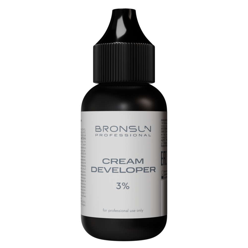 BRONSUN, Оксидант-крем 3%, 30 мл