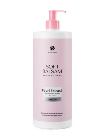 Adricoco, Бессульфатный бальзам Soft Balsam, 1000 мл арт 1509138
