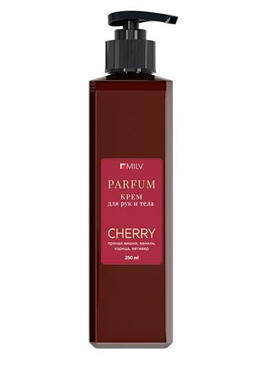 Milv, Парфюмированный восст. крем д/рук и тела с маслом авокадо, LOST CHERRY, 250 мл арт. 20141 ЧЗ
